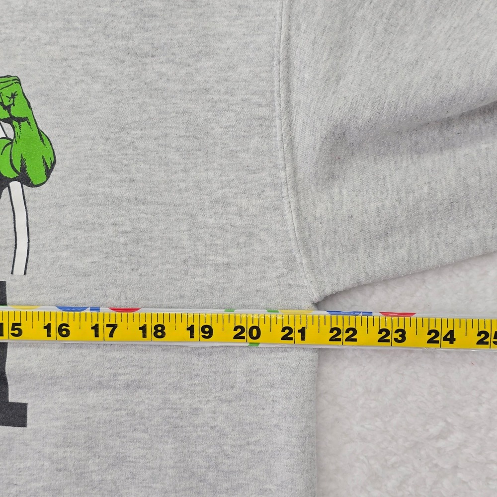 Marvel Avengers Graphic Sweatshirt Mens Medium Gray Crewneck Pullover - Picture 3 of 10